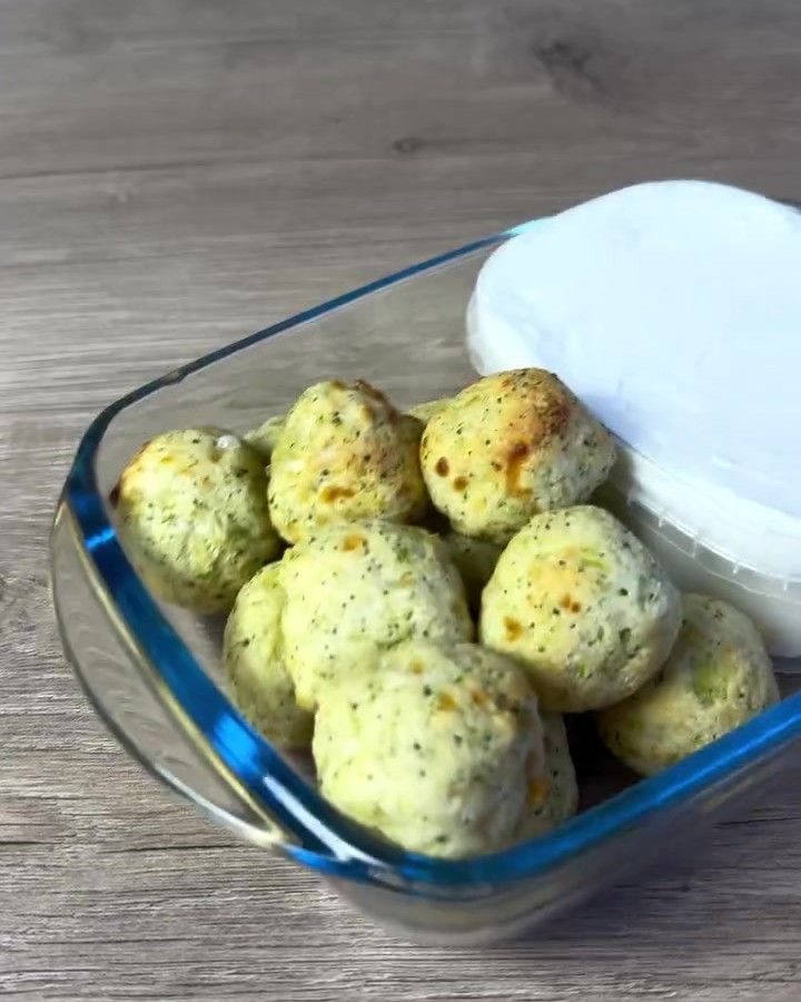 Bolitas de brócoli