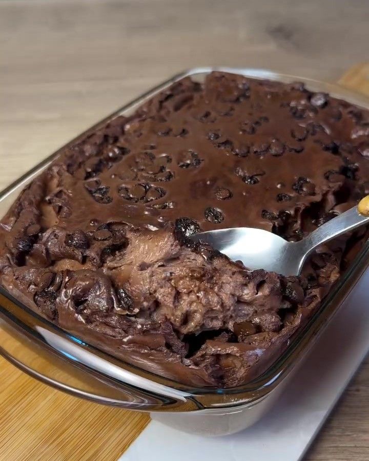 Brownie de cottage y cacao