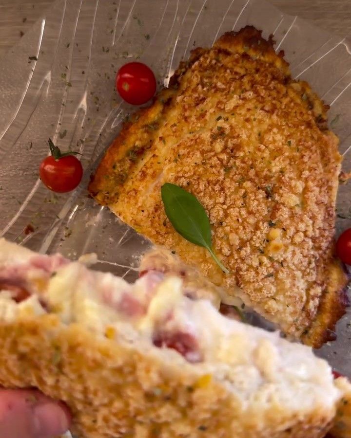 Calzone proteico sin harinas
