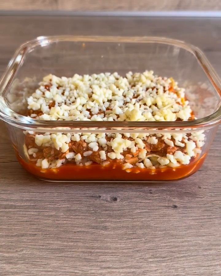 Lasaña de atún sin harinas