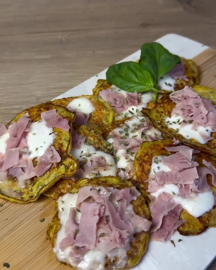 Mini pizzas de zanahoria