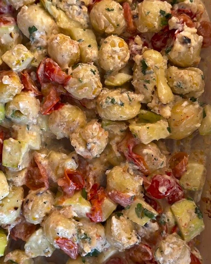 Ñoquis con tomate