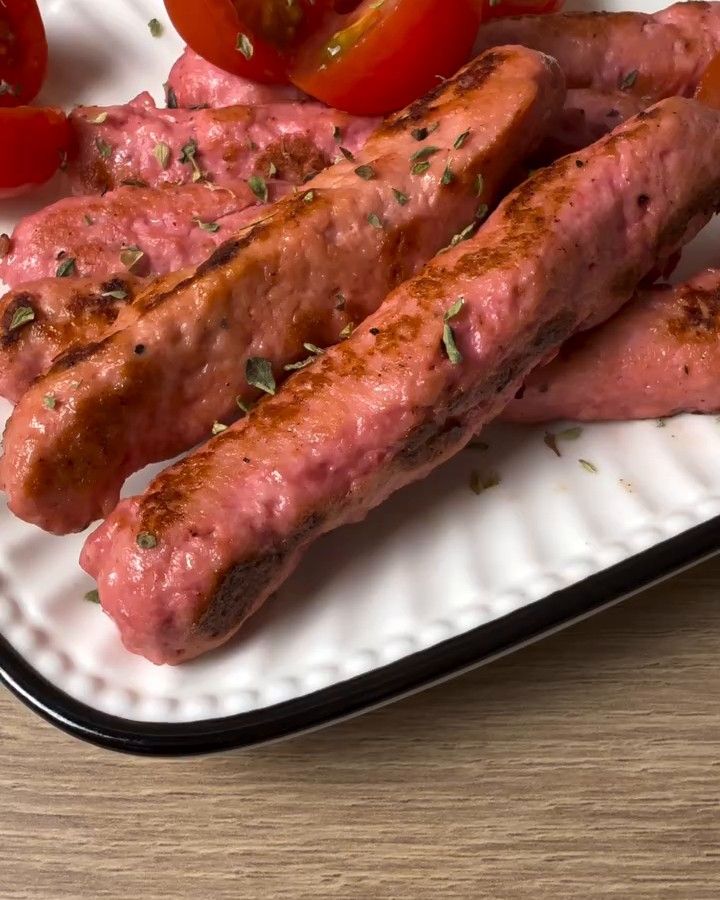 Salchichas caseras de pollo